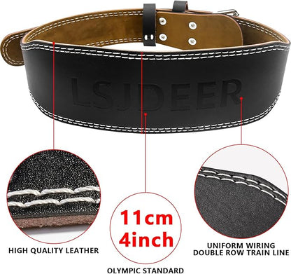 Leather Weight Lifting Belts for Men
