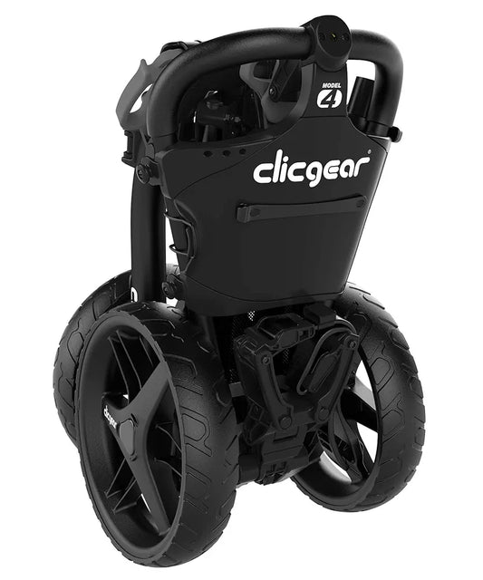 Clicgear Model 4.0 Golf Push Cart, 3-Wheel Foldable Walking Golf Cart