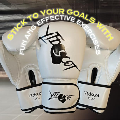Boxing Gloves for Men, Heavy Bag Workout Boxing Gloves, Sparring Training Fighting Gloves for Boxing Kickboxing Punching Bag Muay Thai MMA