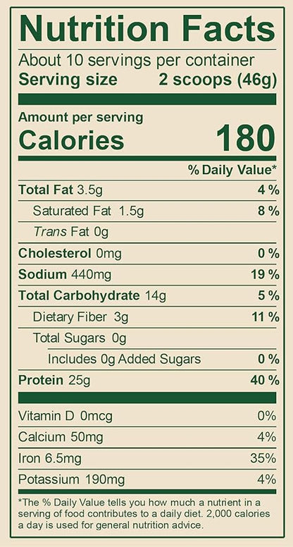 Vega Original Protein Powder, Creamy Chocolate Plant Based Protein Drink Mix for Water, Milk and Smoothies, 16.2 oz (Packaging May Vary)