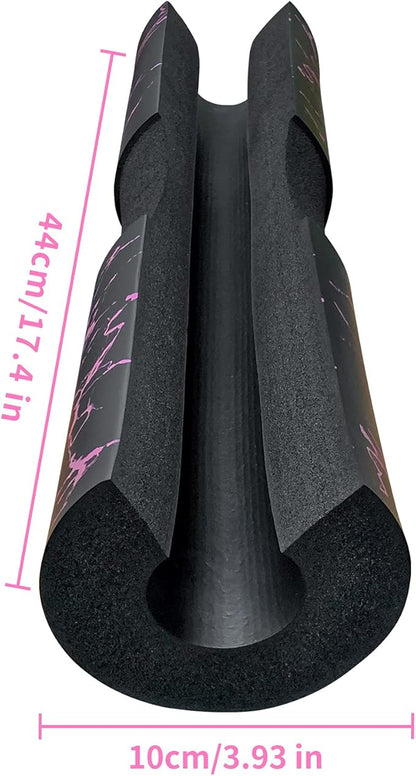 Squat Pad Barbell Pad - Neck & Shoulder Protective Foam Workout Weight Lifting Bar Cushion for Lunges & Hip Thrusts, Fit Standard and Olympic Bars Perfectly, Multi-color Choices