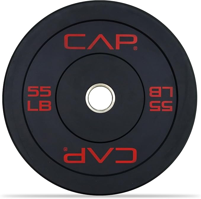 CAP Barbell Rubber Olympic Bumper Plate