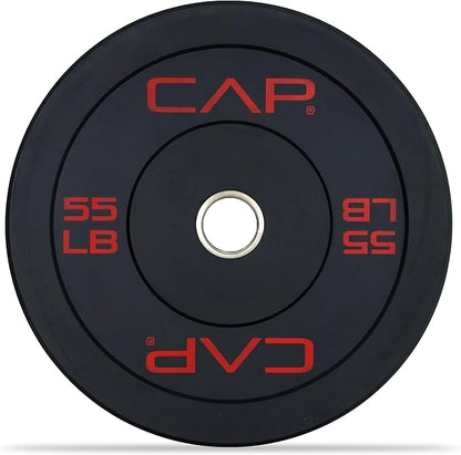 CAP Barbell Rubber Olympic Bumper Plate