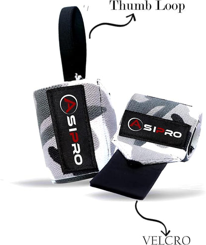 Wrist Wraps for Weightlifting 18" Wrist Straps for Weightlifting Weight Lifting Wrist Wraps for Men & Women, Muñequeras para Gym Wrist Support for Working Out, Gym Wrist Wraps for Powerlifting
