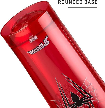 BlenderBottle Marvel Shaker Bottle Pro Series Perfect for Protein Shakes and Pre Workout, 28-Ounce, Spider-Man Web