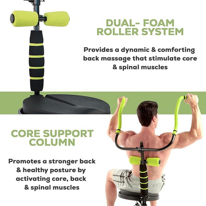 Ab Fitness Machine System Provides An Abdonimal And Muscle Activating Workout with Aerobics to Burn Calories and Workout