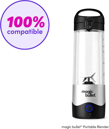 Magic bullet® Portable Blender 16oz Cup Bundle,Black