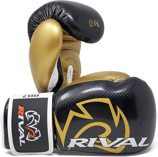 RIVAL Boxing RB7 Fitness Plus Bag Gloves, Ergo Strap System and High-Density Layered Padding for Heavy Bag and Mitt Work
