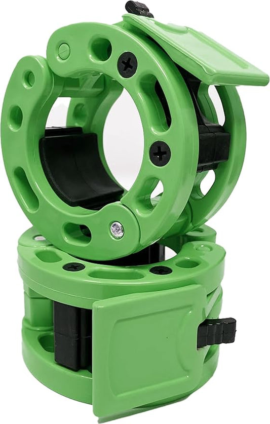 Clout Fitness Olympic Barbell Clamps Collars Quick Release 2 Inch
