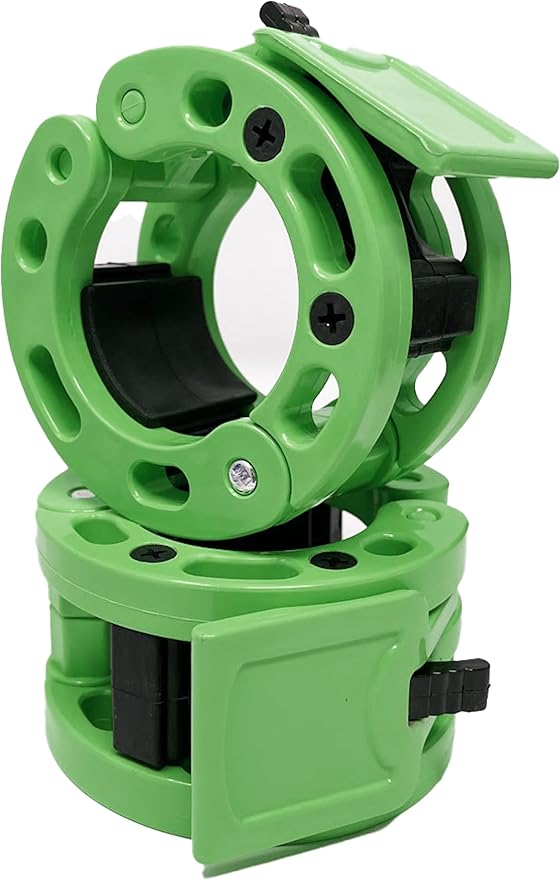Clout Fitness Olympic Barbell Clamps Collars Quick Release 2 Inch