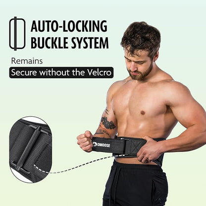 DMoose Fitness Weight Lifting Belt 6 Inch