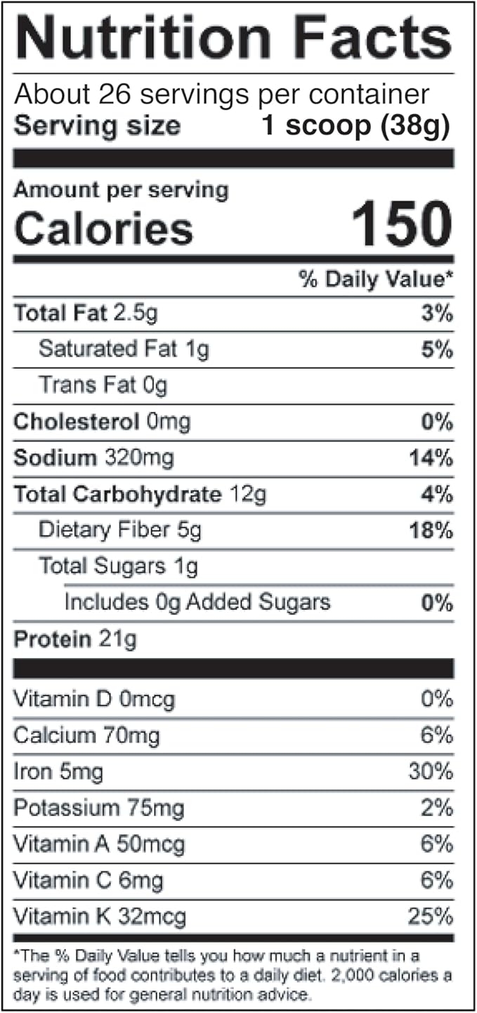 Vega Organic Protein & Greens Creamy Vanilla (26 Servings), 35.3 oz (1 Kg)
