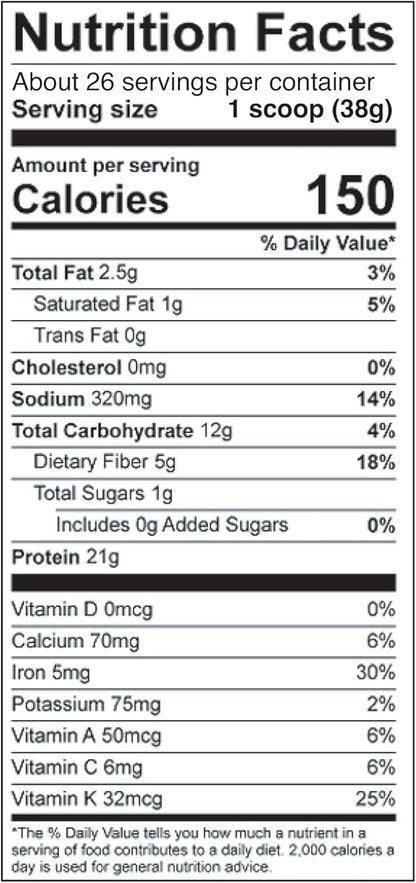 Vega Organic Protein & Greens Creamy Vanilla (26 Servings), 35.3 oz (1 Kg)