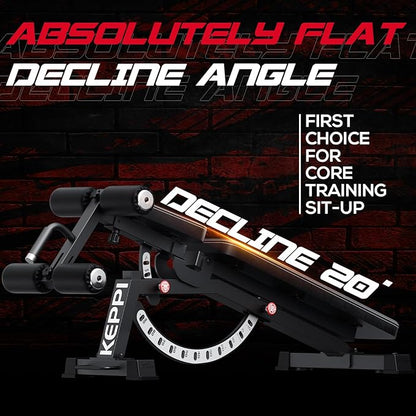 Keppi 1200LB Weight Bench Bench1000 PRO