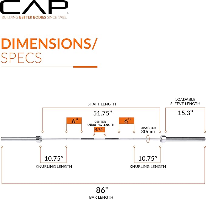 CAP Barbell Olympic Bars