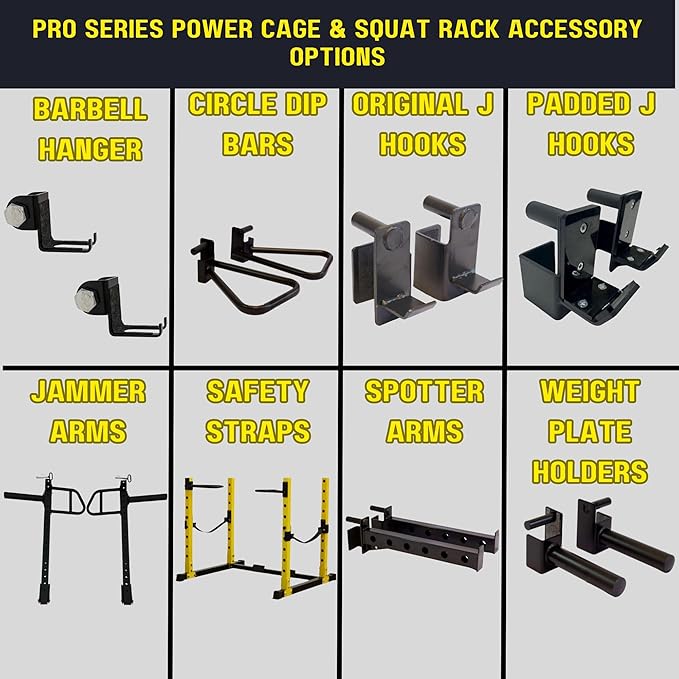 HulkFit 2.3-inch x 2.3-inch Pro Series Power Cage
