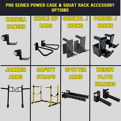 HulkFit 2.3-inch x 2.3-inch Pro Series Power Cage