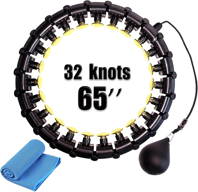Dumoyi Smart Weighted Hoop for Adults Weight Loss