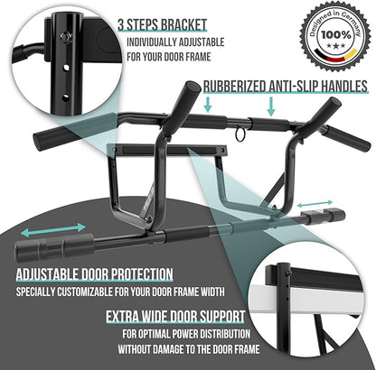 PULLUP & DIP Pull-Up Bar 39.4x13.8 inches, 240 pounds,