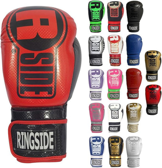 Ringside Apex Bag Gloves, IMF-Tech Boxing Gloves with Secure Wrist Support, Synthetic Boxing Gloves for Men and Women