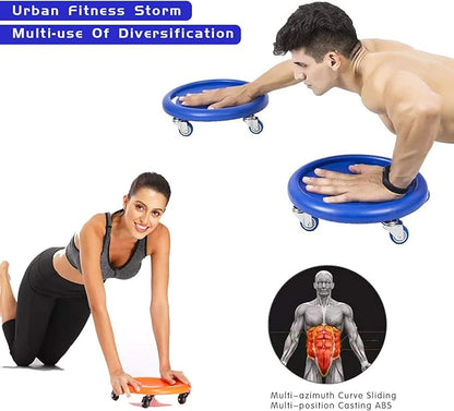 Abdominal Roller Ab Exercise Wheel Disc Core Coaster