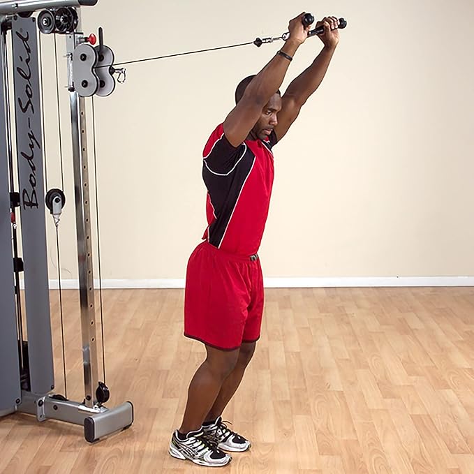 Body-Solid Tools (MB507RG) Pro-Grip V-Bar for Home Gym