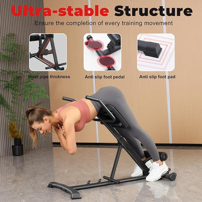 BODY RHYTHM Adjustable & Foldable Roman Chair