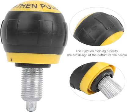 Joyzan Pull Pin Spring Knob, Exercise Bike M16 Pop Locking Screw Adjustment Release Fitness Universal Height Adjust Grip Replacement Equipment Training Machines Stationary Bicycle Weight Bench 5PCS