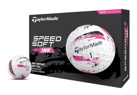 TaylorMade Golf Speed Soft Ink Golf Balls