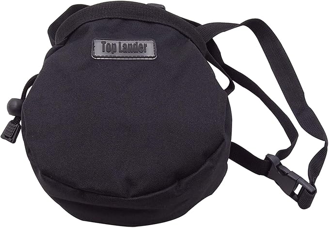 Rock Climbing Chalk Bag with Belt and Zipper Pocket for Fitness Gym Weight Lifting Hunting Bouldering Magnesium Sack