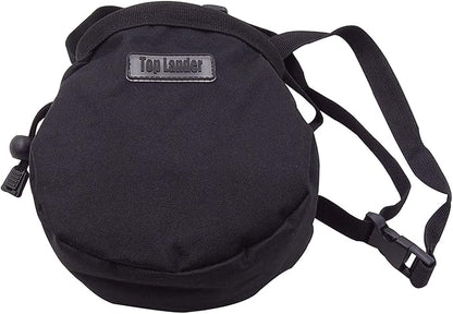 Rock Climbing Chalk Bag with Belt and Zipper Pocket for Fitness Gym Weight Lifting Hunting Bouldering Magnesium Sack