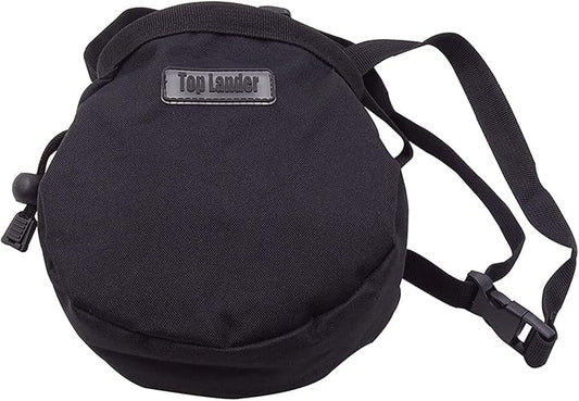 Rock Climbing Chalk Bag with Belt and Zipper Pocket for Fitness Gym Weight Lifting Hunting Bouldering Magnesium Sack