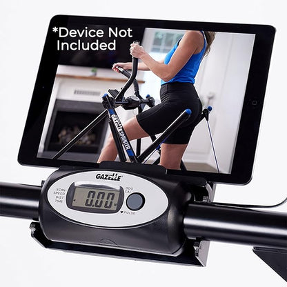 Gazelle Tony Little Total Body Fitness Workout Exercise Elliptical Glider Supports 250-300lbs with Low-Impact Design for Home Gym
