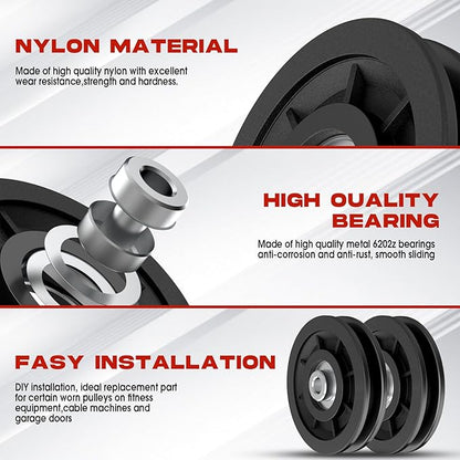 Pulley Axle for Gym Pulley System Pulley-2)