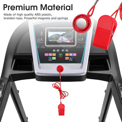 Treadmill Universal Magnet Safety Key Compatible with Most of NordicTrack, Proform, Image, Weslo, Reebok, Epic, Golds Gym, Freemotion, and Healthrider Treadmills