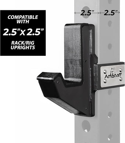 J-Hooks J-Cup Power Rack for 2"x 2" 2.5"x2.5" 3"x3" Tube 1000 LB 2)