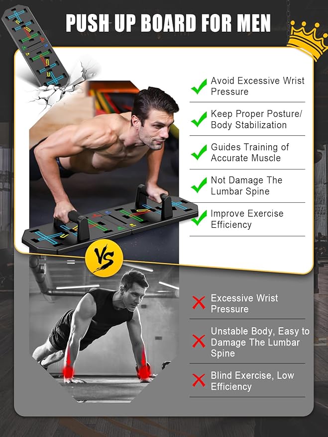 Push Up Board Fitness