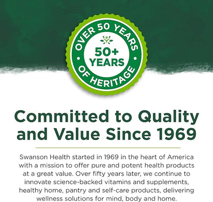 Swanson Soy-Free Genistein - Plant-Based Natural Supplement for Women - Comfort & Balance - (60 Veggie Capsules, 125mg Each) 4 Pack