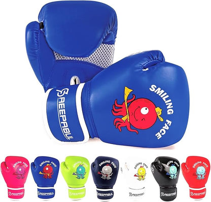 Upgrade Kids Boxing Gloves for 3-8 Year Boys and Girls, Toddler Boxing Gloves for Kids Training, Boxing Gloves Kid Sparring for Punching Bag, Kickboxing, Muay Thai, MMA