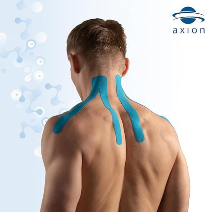 Kinesiology Tapes PRECUT Black Beige | 50 Pre-Cut Sport Tape Strips 10x2 in | Waterproof • Skin-Friendly • Elastic | Kinesiology Tapes Ideal for Sports