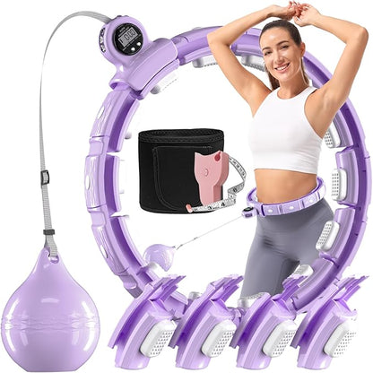 Weighted Workout Hoop for Weight Loss 48 inchs,