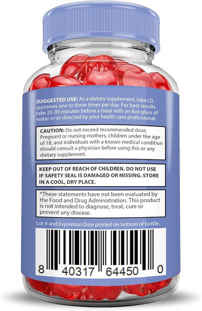 (3 Pack) MIcrobio Keto ACV Gummies Extreme 2000MG Micro Bio Keto Gummies Apple Cider Vinegar Formulated with Pomegranate Beet Juice Powder B12 Vegan Non GMO 180 Gummys