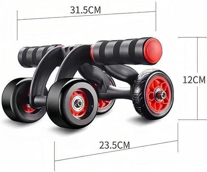 New automatic rebound fitness rollers