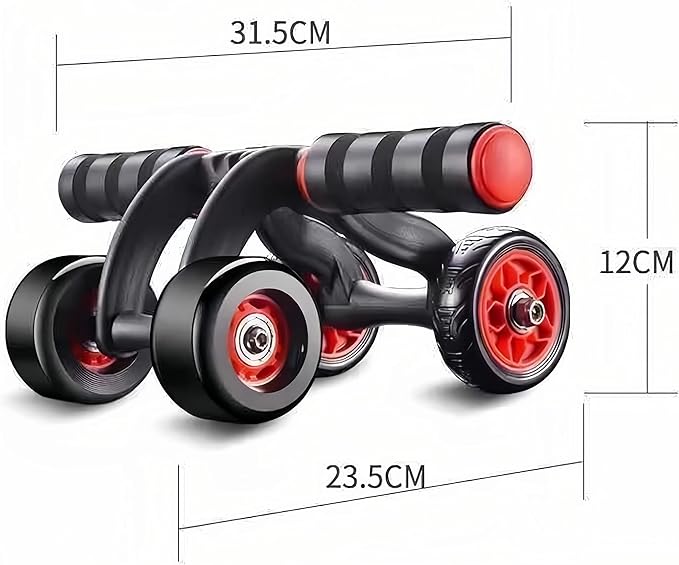 New automatic rebound fitness rollers
