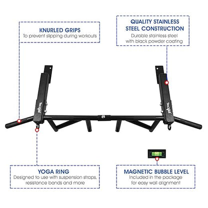Yes4All Joist Mounted Pull Up Bar - Multi