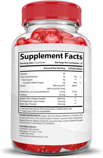 (2 Pack) Ketosyn Keto ACV Gummies Extreme 2000MG Ketosyn Keto Gummies Apple Cider Vinegar Formulated with Pomegranate Beet Juice Powder B12 Vegan Non GMO 120 Gummys