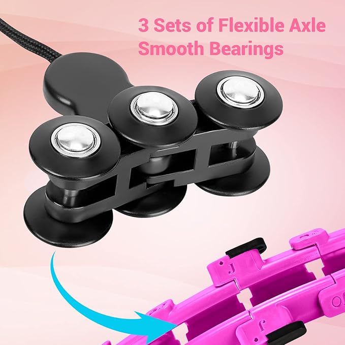 34 Knots Weighted Workout Hoop Plus Size