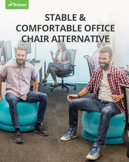 Trideer Ball Chair Yoga Ball Chair Exercise Ball