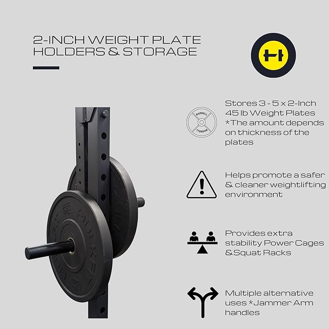 HulkFit 2.3-inch x 2.3-inch Pro Series Power Cage
