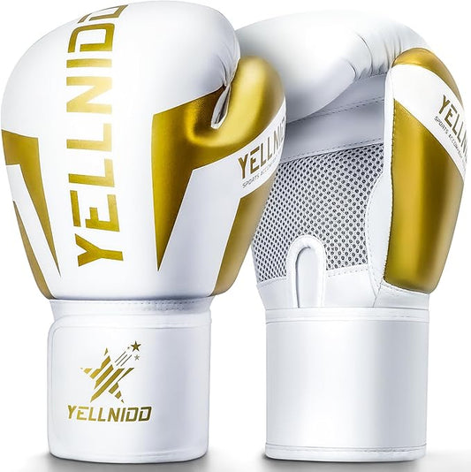 Boxing Gloves for Men and Women, ProTraining Sparring for Adult Heavy Punching Bag Gloves.Leather Muay Thai MMA Kickboxing Fighting PUMaterial Ventilated Palm Workout Gloves